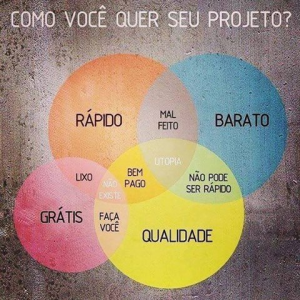 como vc quer seu projeto